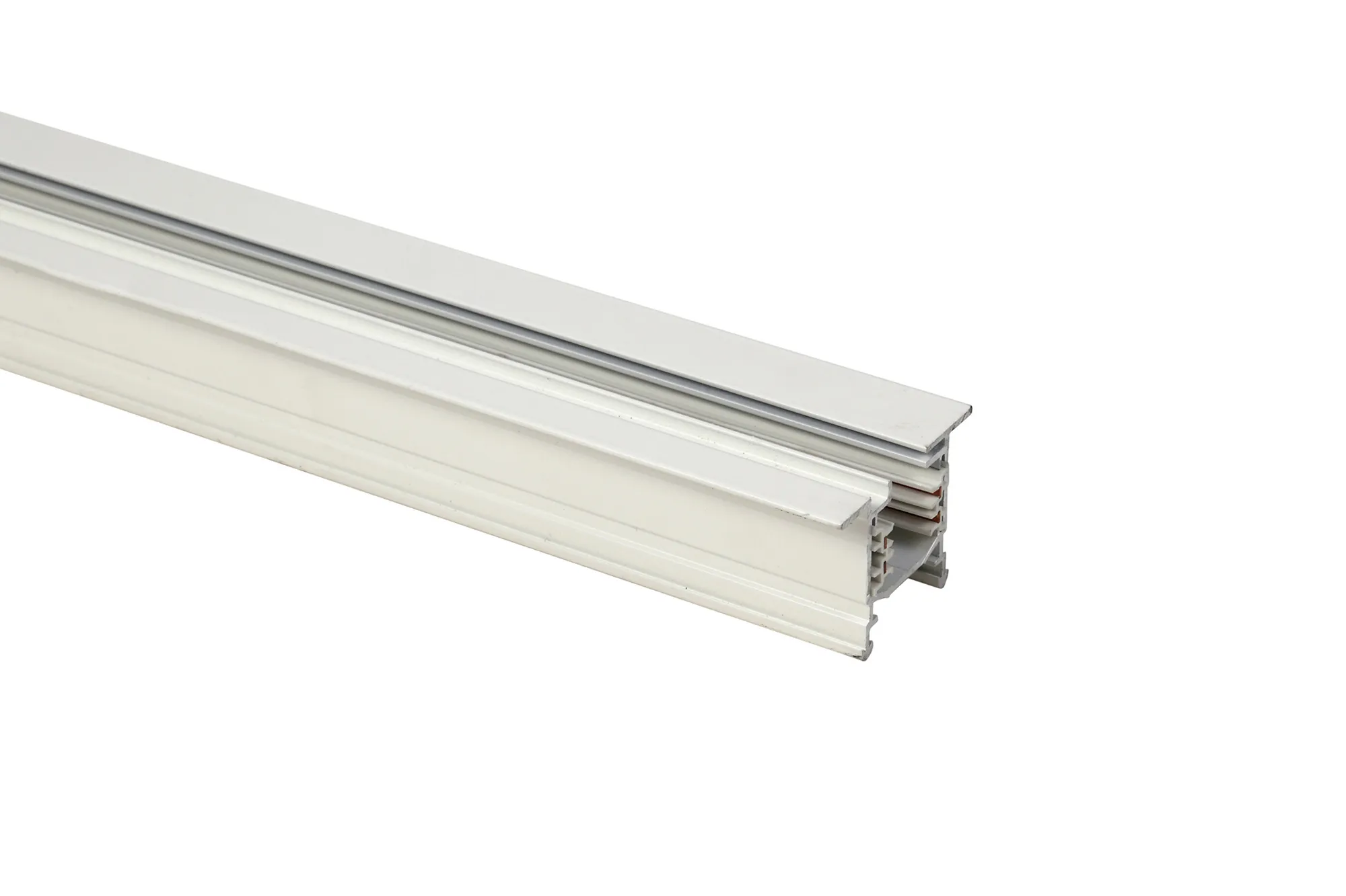 26-301  3m White Aluminium Recessed Track 59 x 42mm